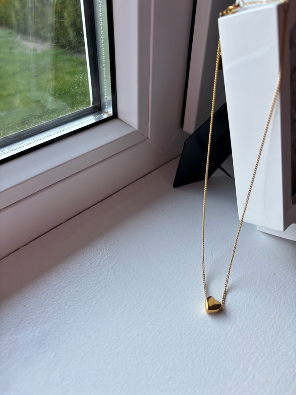 Atolea Gold Heart Pendant Necklace